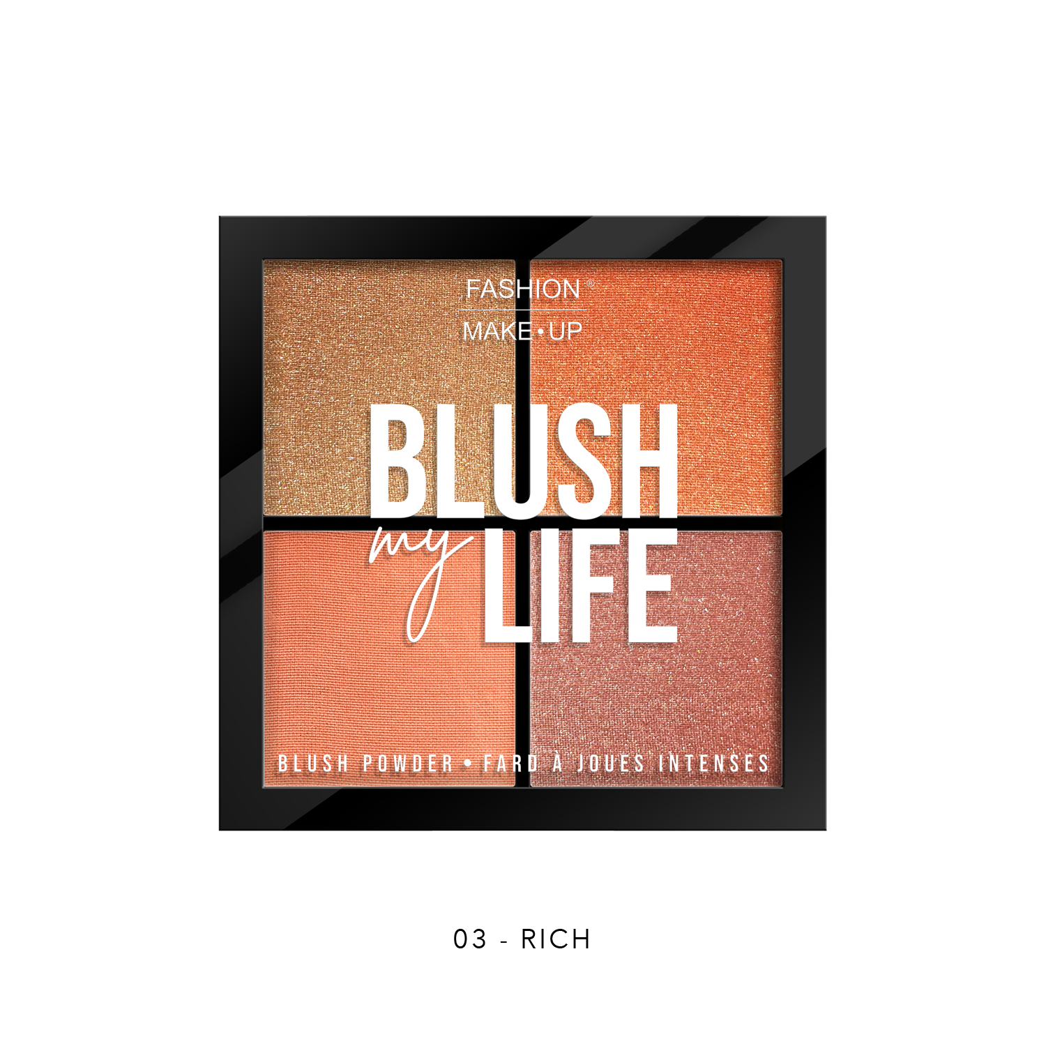 RAPHAEL COSMETIC CONSULTING / FASHION MAKE·UP - Wholesale Blush - 'BLUSH MY LIFE' BLUSH PALETTE5