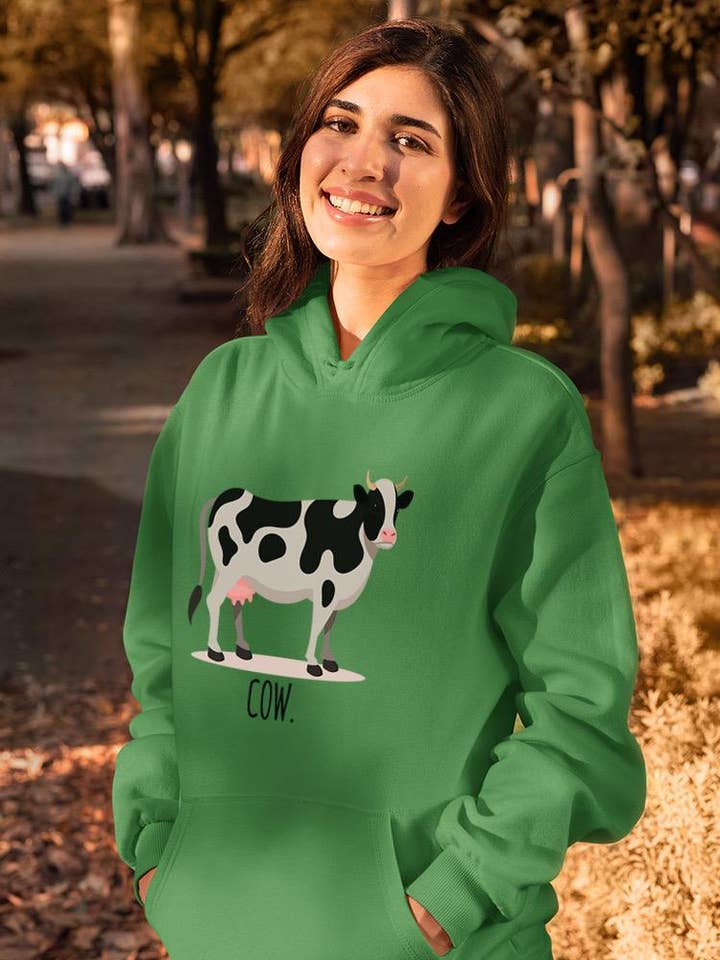 Cow Hoodie SPIdeals Designs for wholesale by SmartPrintsInk