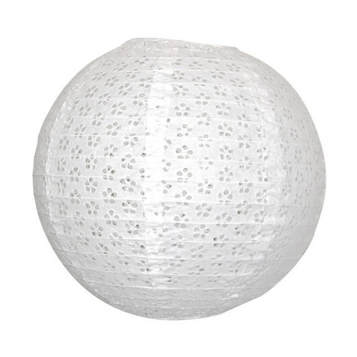 LANTERNA GIAPPONESE 35 CM IN PIZZO VINTAGE per la vendita all'ingrosso da parte di Tim&Puce Factory