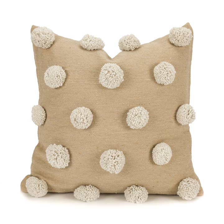 Ziri Pillow Cover - Neutral for wholesale by Heddle & Lamm