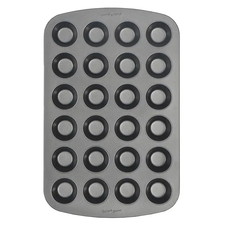 Gourmet Edge - Wholesale Cupcake/Muffin Pan - Baker's Secret 24 Mini-Cup Muffin Pan3