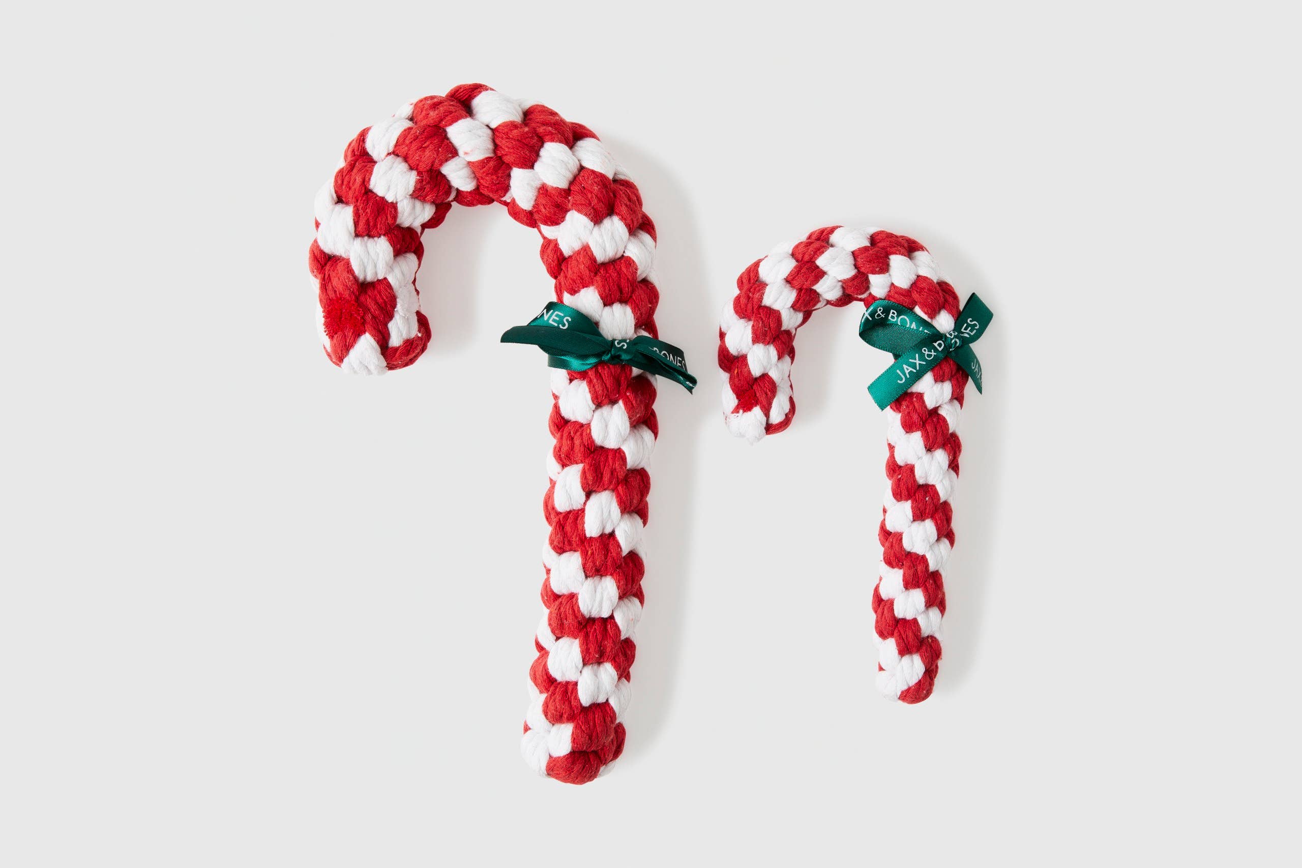 Jax & Bones - Vente Jouet – chien - Jouet pour chien Candy Cane Rope (Jumbo - 12 pouces)2