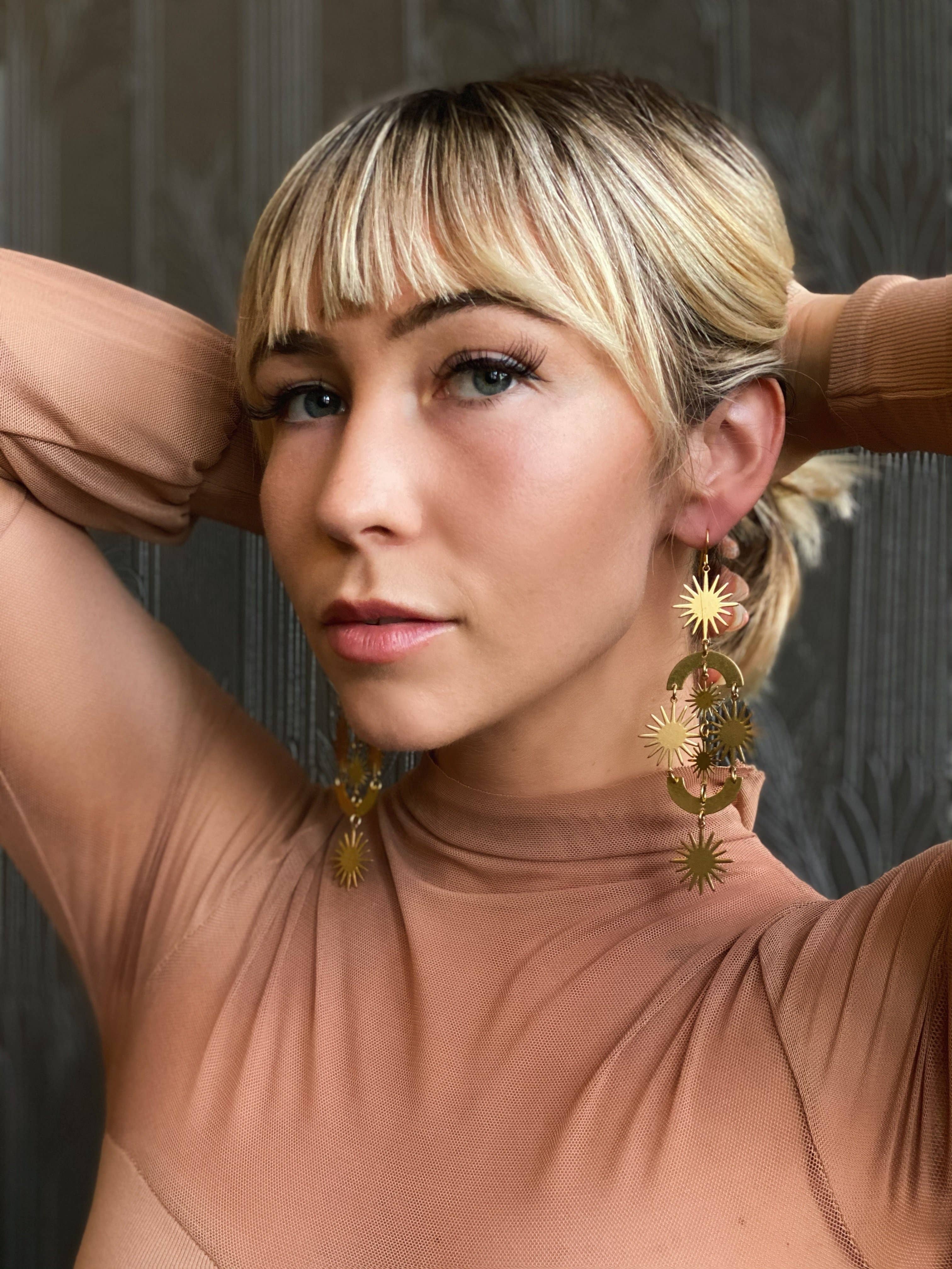 CIVAL Collective - Wholesale Dangle Earrings - Helios Earrings14