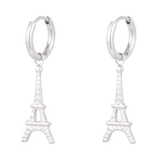 Boucles d'oreilles Club Silver pour la vente par Sansira Jewelry