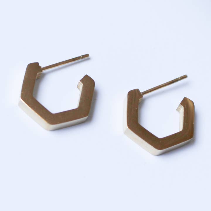 Zeshoekige hoepels för wholesale av Merry In May