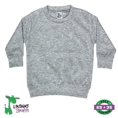 Laughing Giraffe - Wholesale Sweatshirt - Kids - Kids Toddler Youth Long Sleeve Pullover T-shirt 6-PACK - DIY