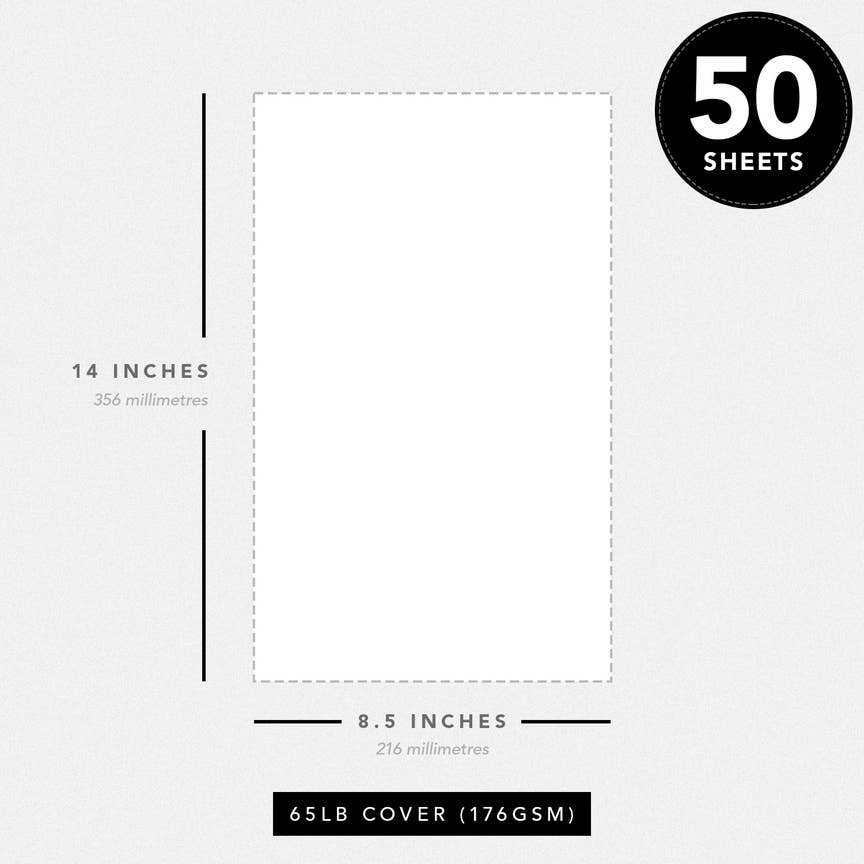 Fine Cardstock – wholesale Hantverkstillbehör – Ljus färg Cardstock papper - 65 lb täcka (176 GSM) - 50 Antal85