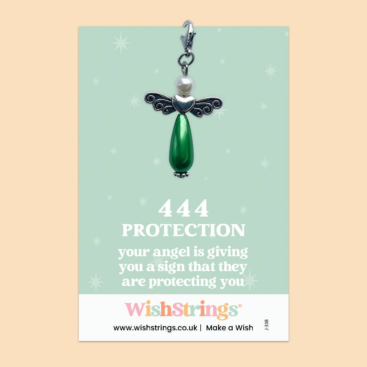 WishStrings - Wholesale Keepsake Coin/Token - Angel Numbers, 444 -  Wish Angels, Clip on Keepsake | J3380