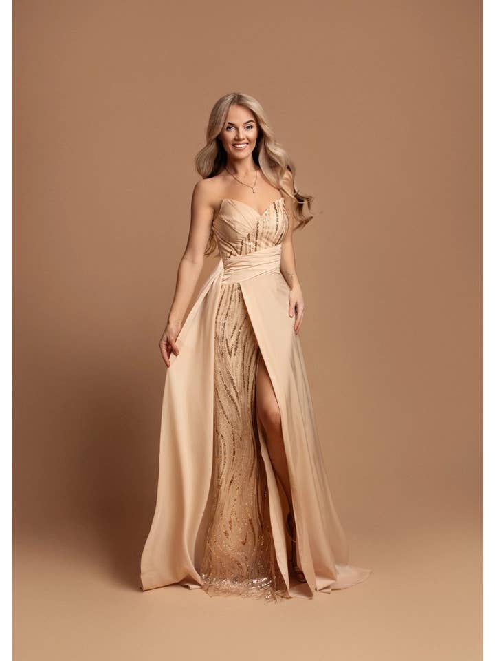 Eva & Lola - Epsilonn - Wholesale Gown - Women's - HM2472 - Elegant long dress8