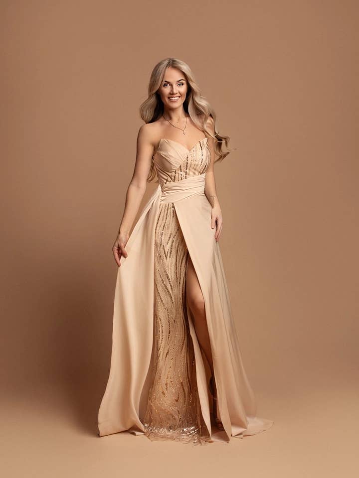 Eva & Lola - Epsilonn - Wholesale Gown - Women's - HM2472 - Elegant long dress8