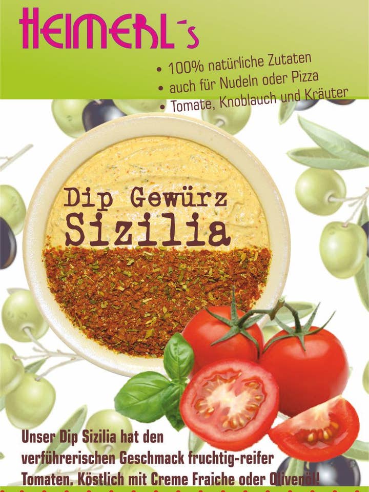 Sicilian dip for wholesale by Heimerl`s