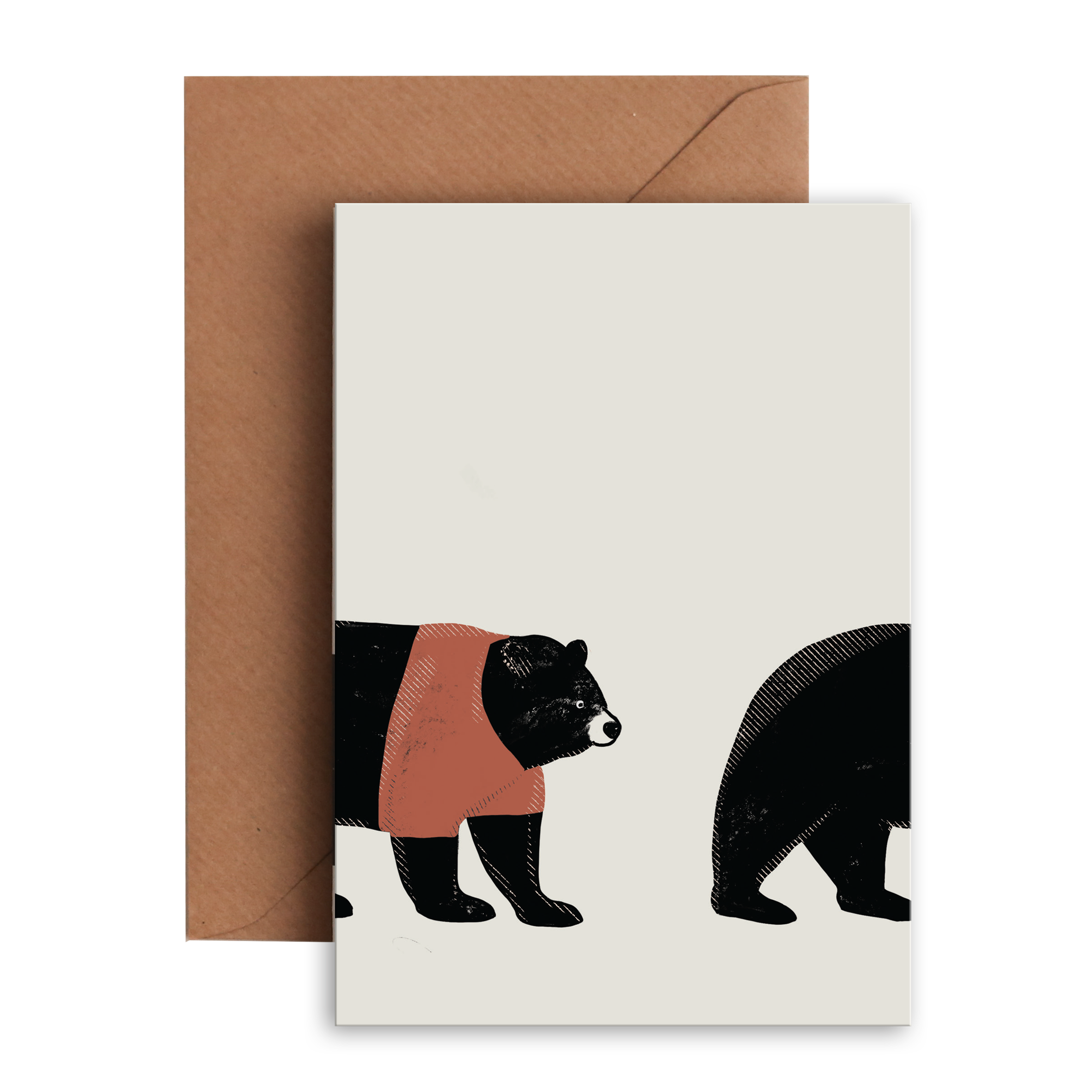 I am Roxanne - Wholesale Birthday Card - Black Bear with Top Card | Birthday Card | Children's Card1