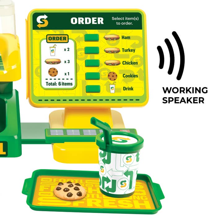 World Tech Toys - Wholesale Toy Set - Kids - Subway 29 Piece Mini Restaurant Playset4