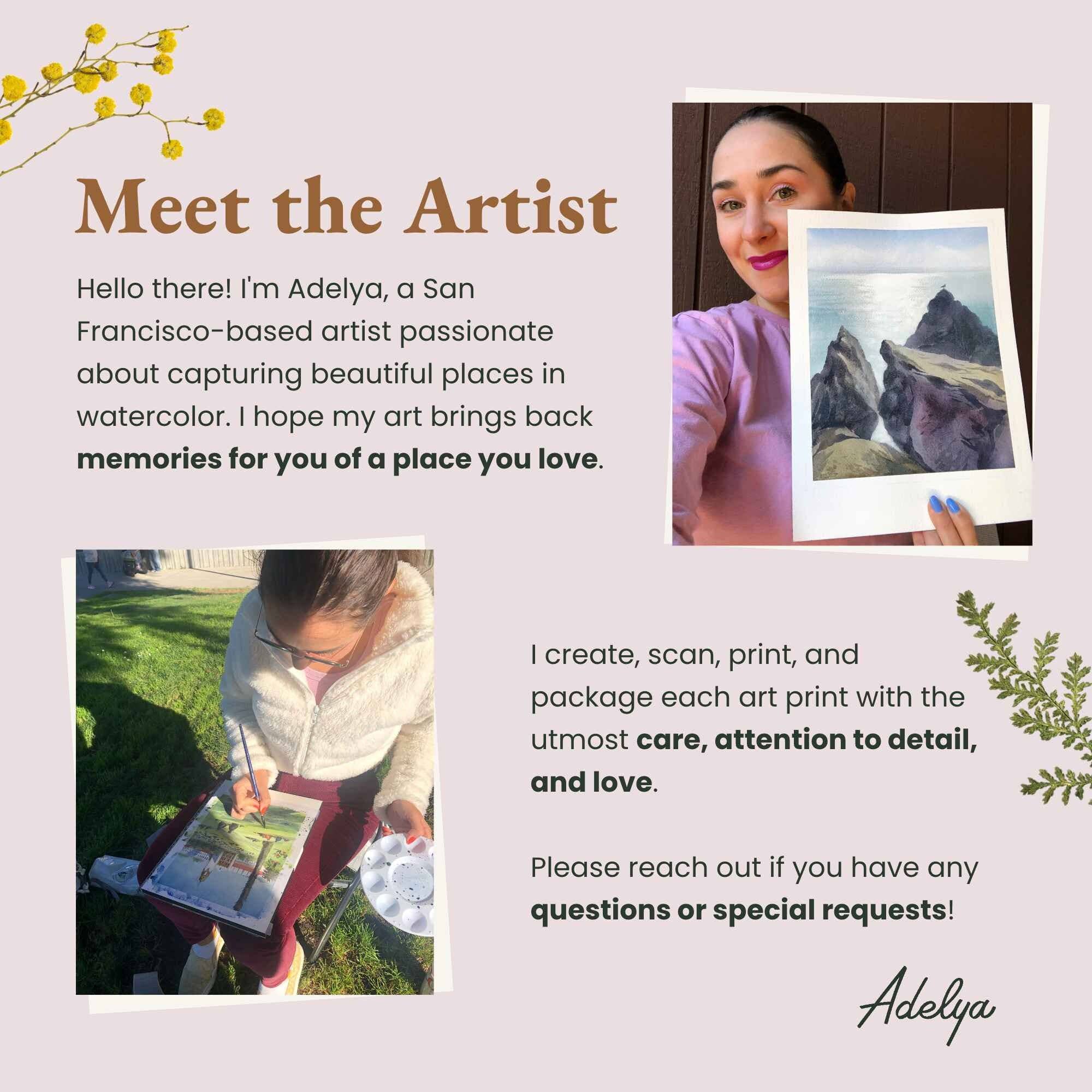 Seen&Felt by Adelya - Vente Cartes postales - Carte postale Golf Foil San Francisco Carte postale Golden Gate Bridge6