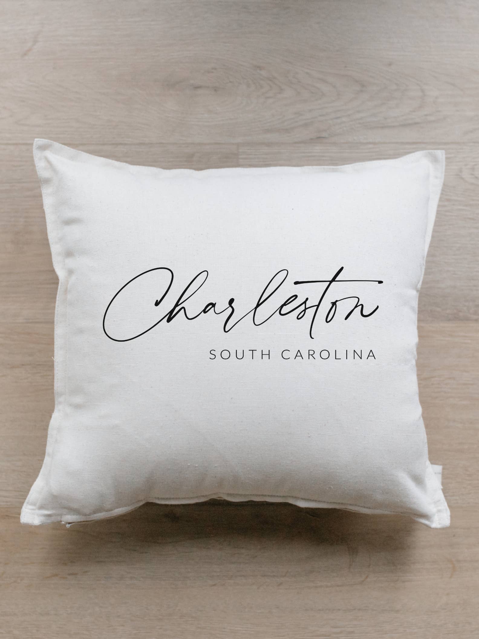 DWELL Home Shoppe - Wholesale Throw/Decorative Pillow - Personalized City Script Pillow
