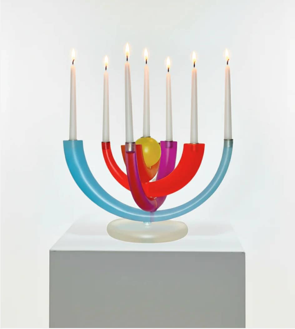 4AP - Wholesale Menorah - Colour Menorah