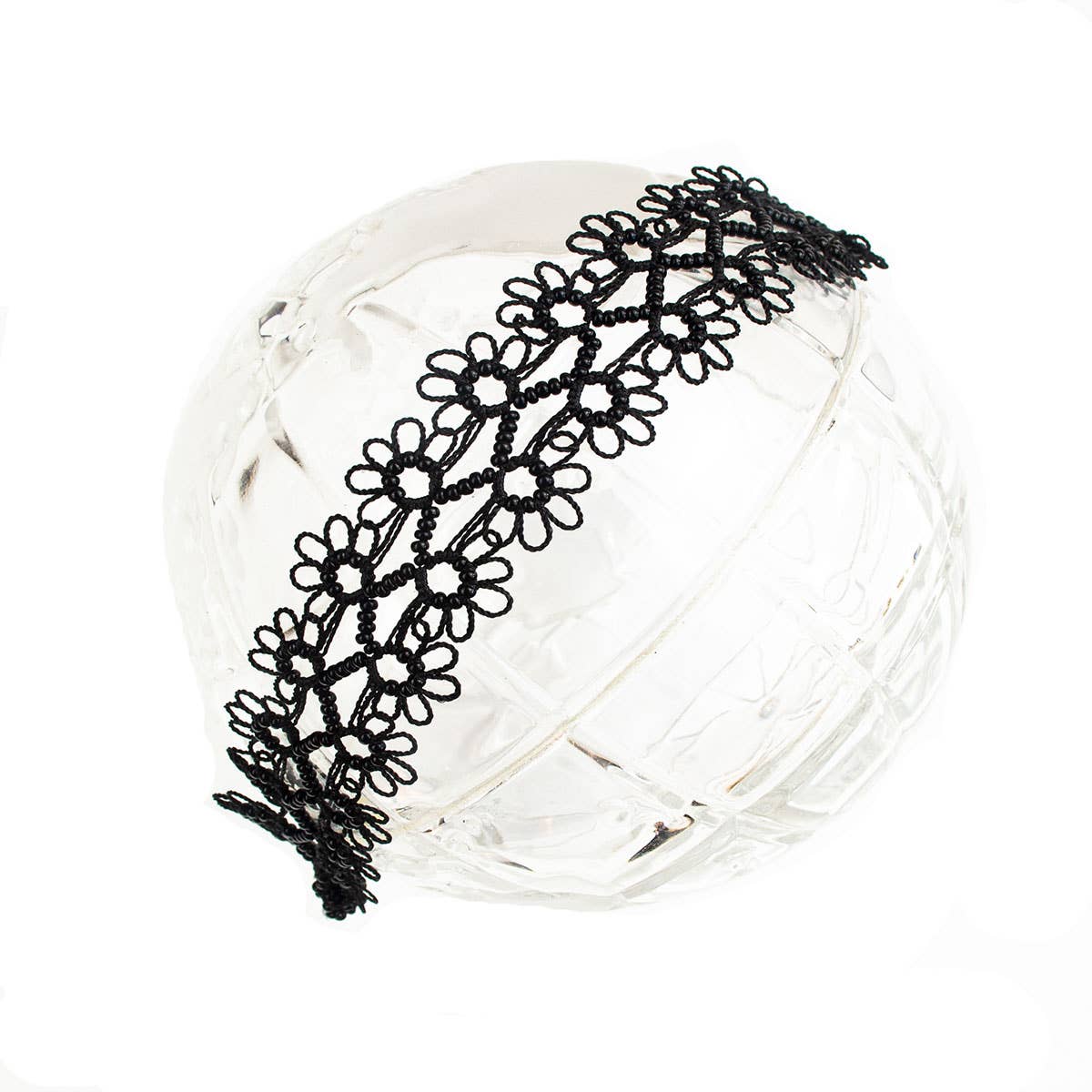 Silk Wool and Bijoux - Wholesale Charm/Dangle Bracelet - "Lace" silk hand-crocheted Bracelet3