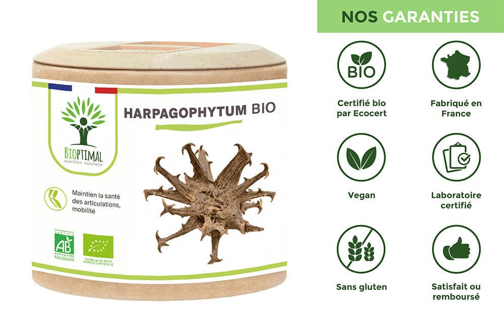 Bioptimal – wholesale Oralt tillskott/Vitamin – Harpagophytum Bio - Kosttillskott i kapslar9