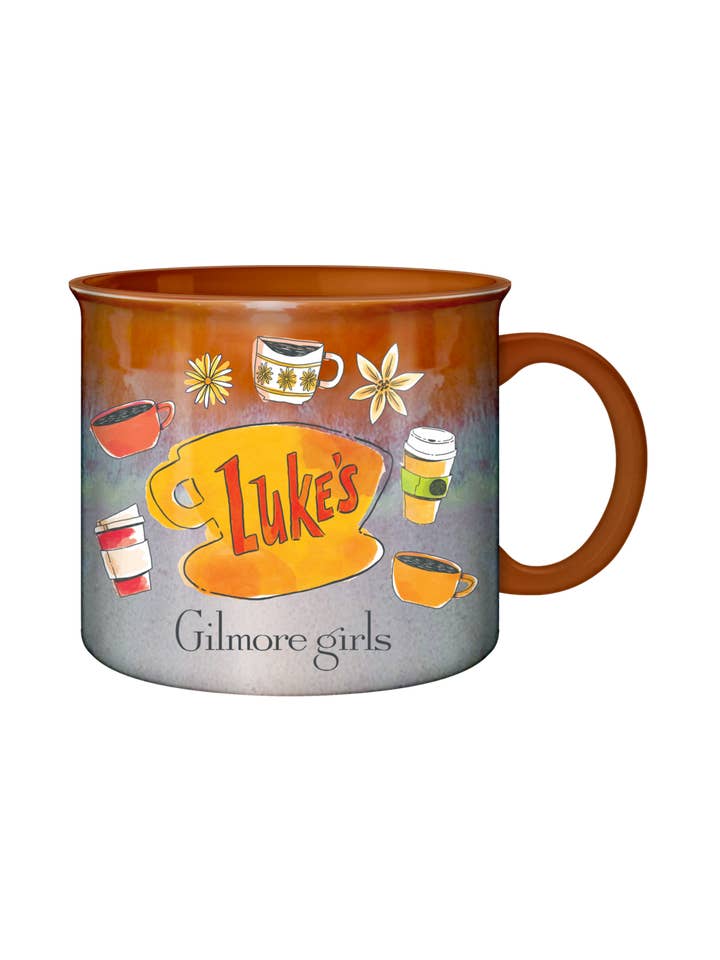 Gilmore Girls Luke's Icons High Gloss 20z Ceramic Camper Mug and other Purchase Wholesale gilly. Free Returns & Net 60 Terms on Faire trending on Faire.