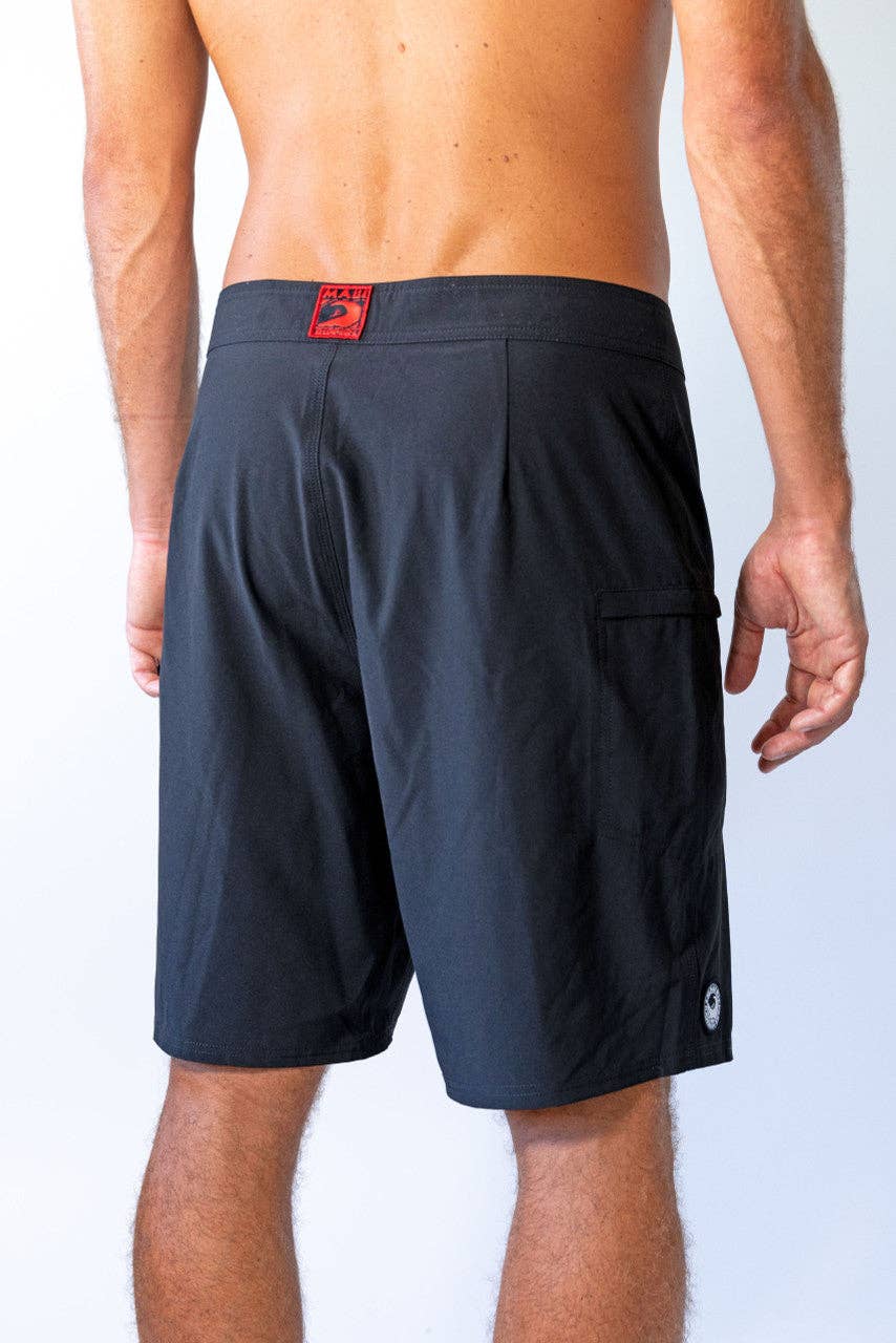 Maui Rippers – wholesale Badshorts - Herr – Core Black 21" stretchboardshorts3