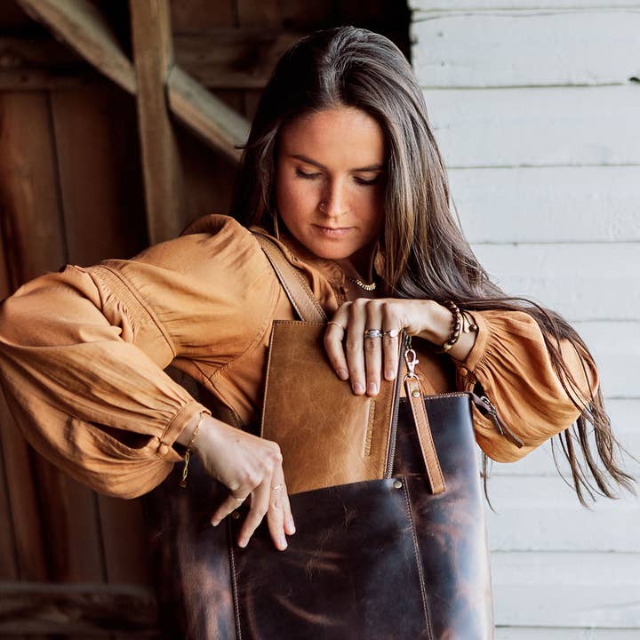 Steel & Clover - Wholesale Wallet - Women's - Goodwin Slim Line Leather Wallet3