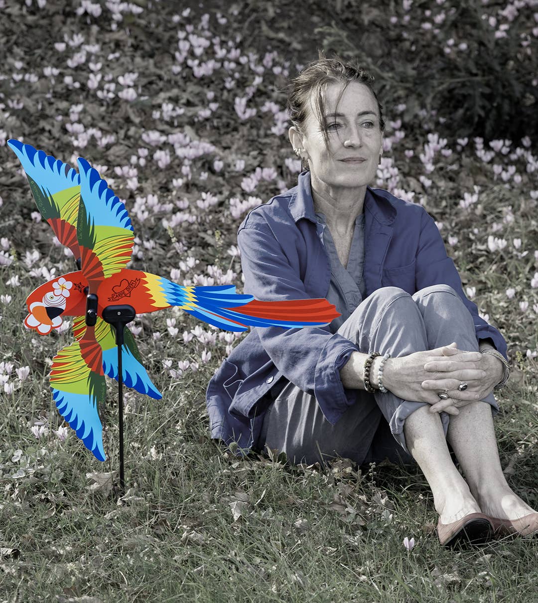 Les Ritournailes - Vente Moulins à vent - Girouette Coco Cannelle12