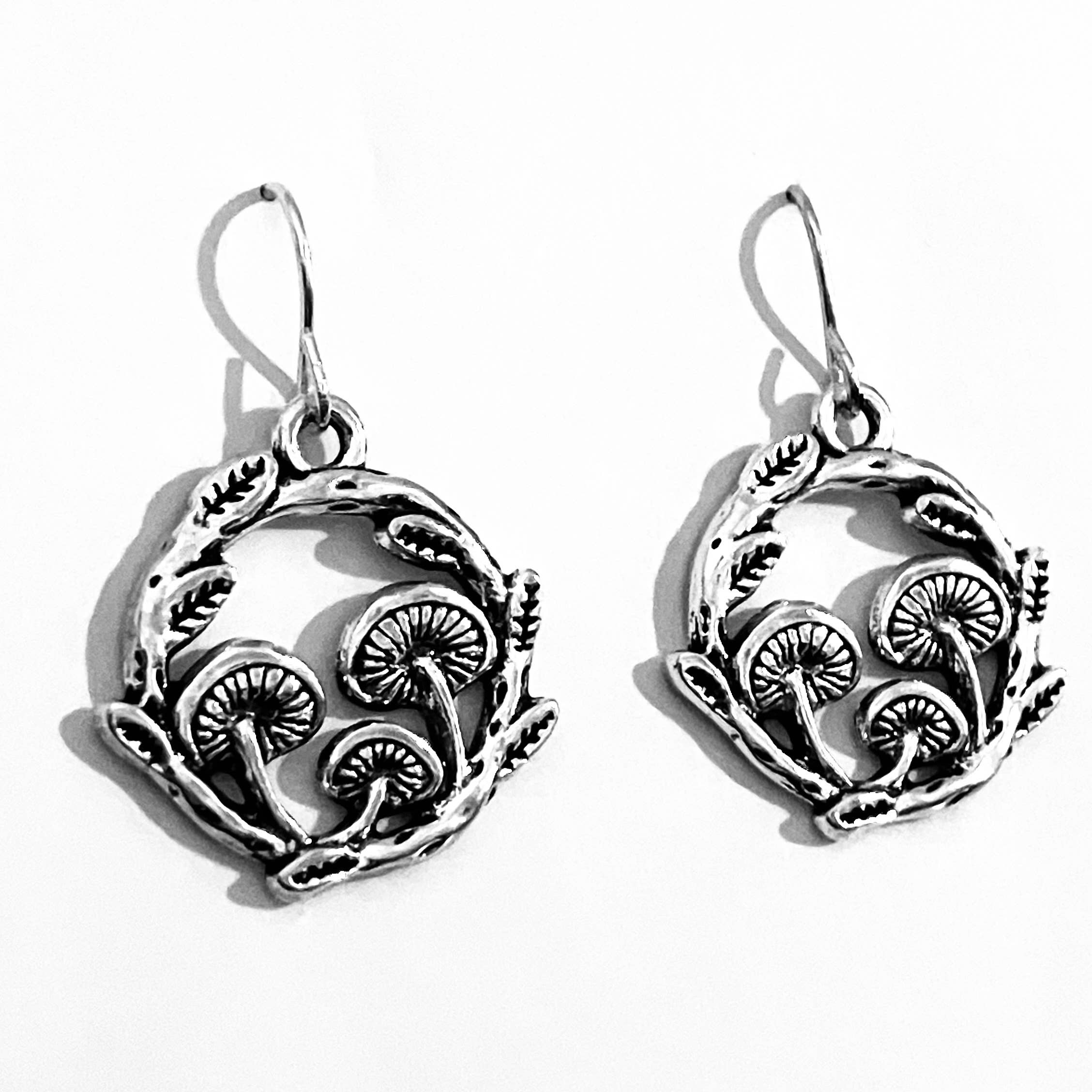 Wholesale Silver Western Dangle Fishhook Earrings for your store - Faire  Canada