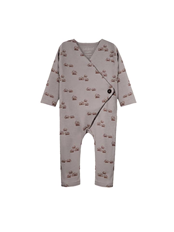 Bébénca Organics - Wholesale Jumpsuit - Baby - Organic Unisex Baby Kimono Romper/Jumpsuit