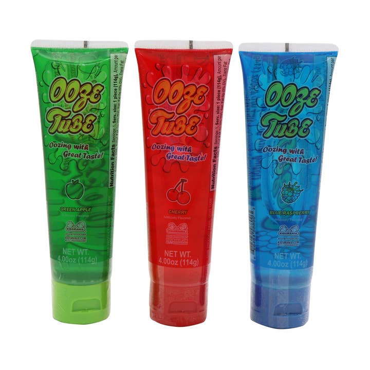 Bonbons liquides Sweet Bandit Ooze Tube, 12 carats pour la vente par Grandpa Joe's Candy Shop