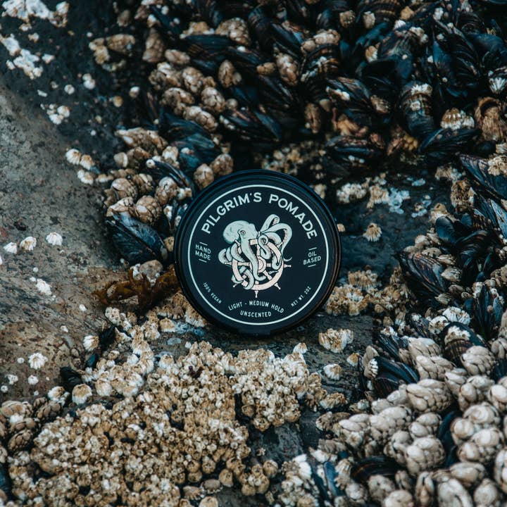 Brooklyn Grooming – wholesale Hair pomade – Men's – Pilgrim's Vegan pomade ( Unscented ) 2 oz.