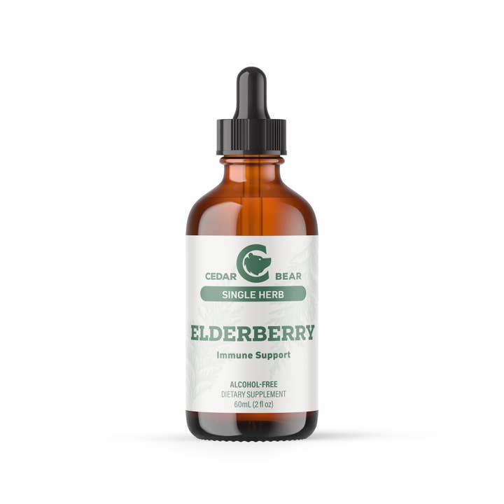Cedar Bear Naturales - Wholesale Oral Supplement/Vitamin - Elderberry (Single Herb)