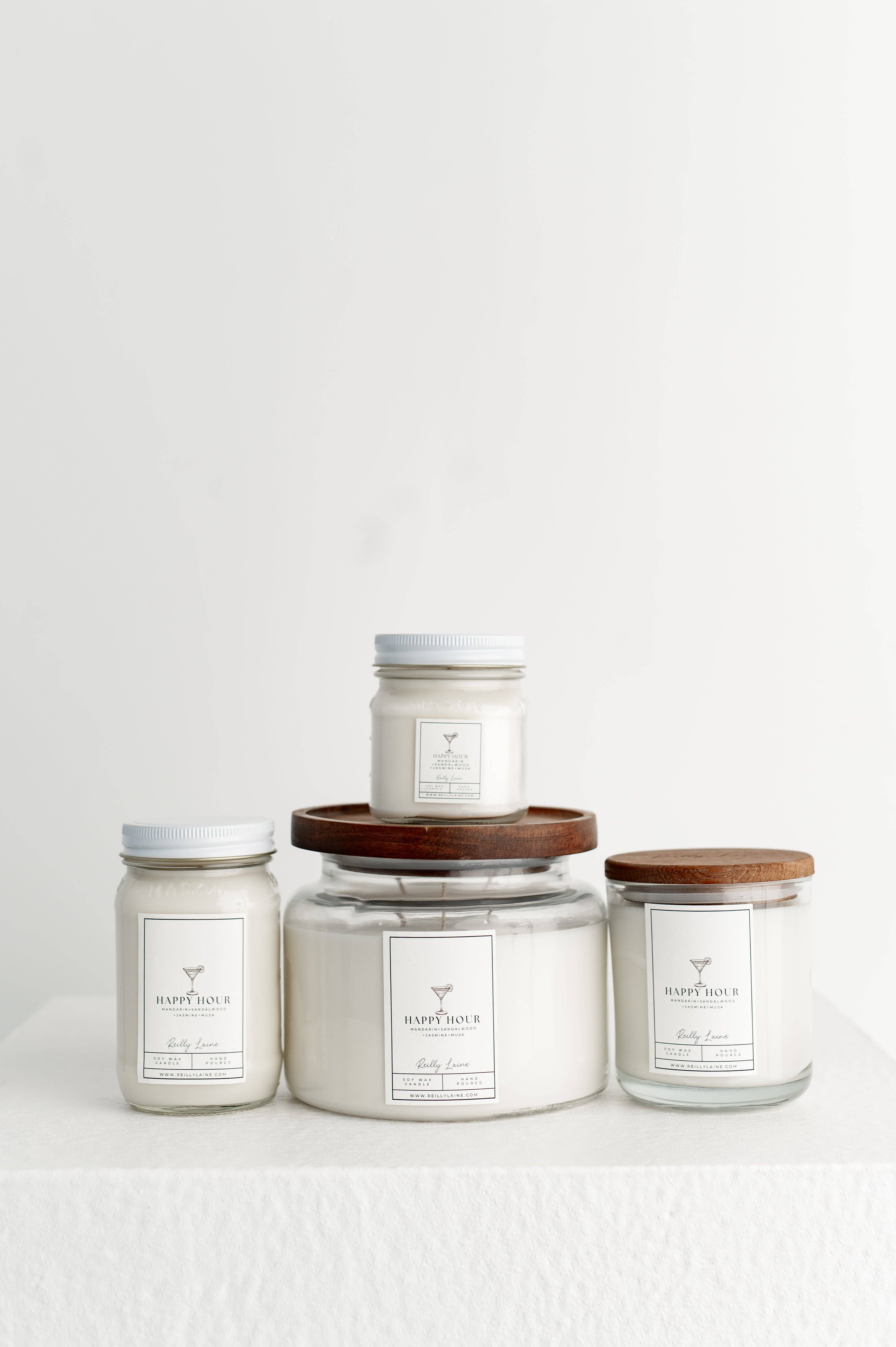 Reilly Laine - Wholesale Jar/Filled Candle - Happy Hour Candle4