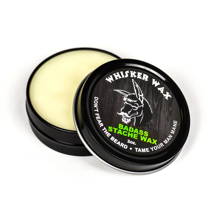 Badass Beard Care - Wholesale Beard Styling Product - Badass Mustache Wax1
