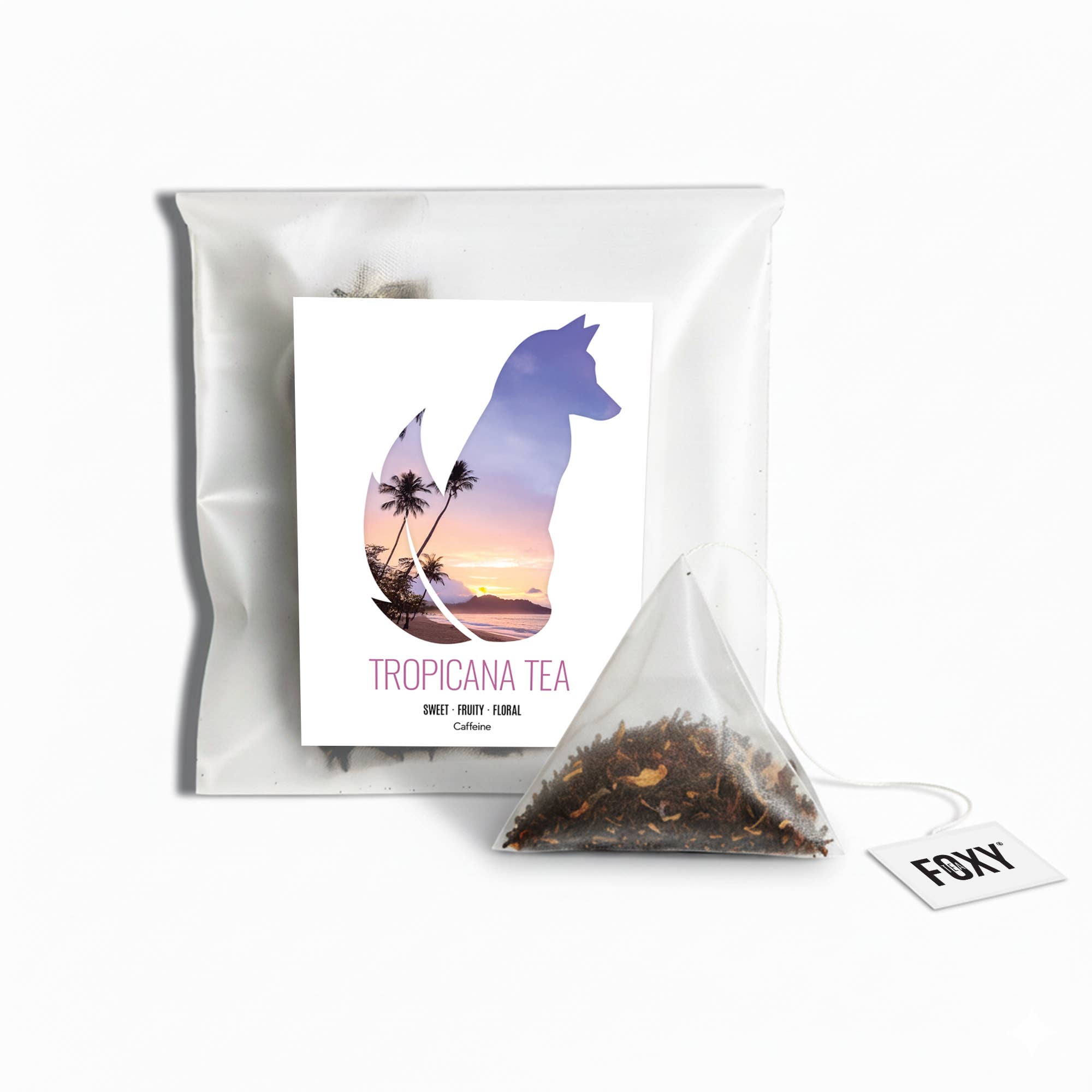 Foxy Tea® – Engroshandel Løs te – Pyramide-tepose til én kop (individuelt indpakket)32