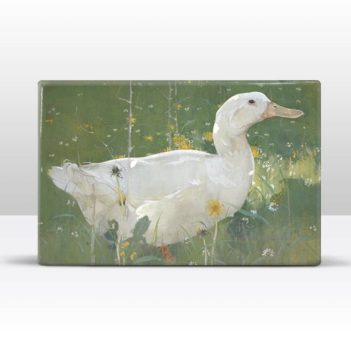 Laqueprint - Wholesale Art Print - Laque print, The white drake - Joseph Crawhall2