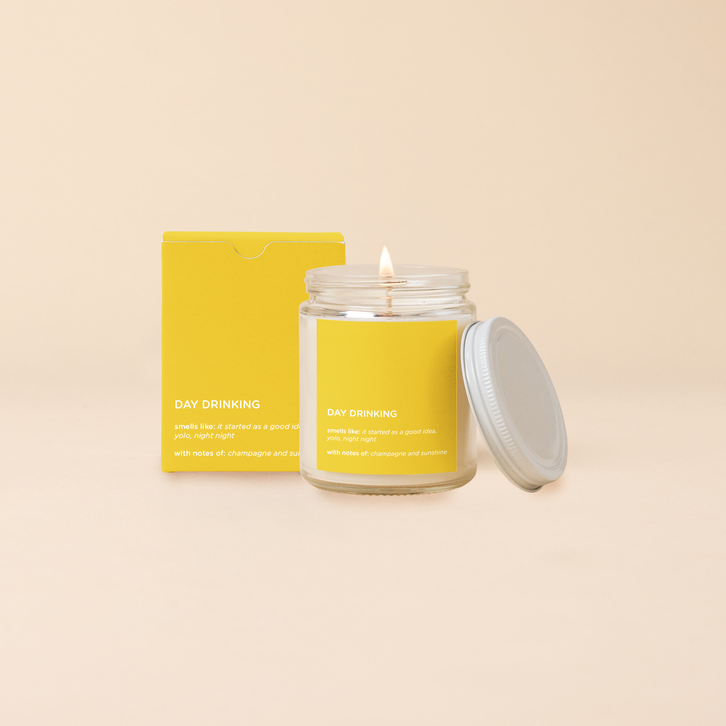 Talking Out of Turn – wholesale Jar/filled candle – Candle Jar w/Lid - Life25