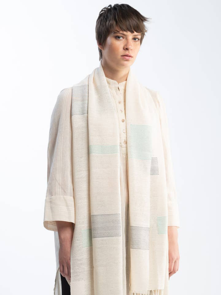 Mantón Soul de lona para venta al por mayor de The Artworkshop Marija Handmade