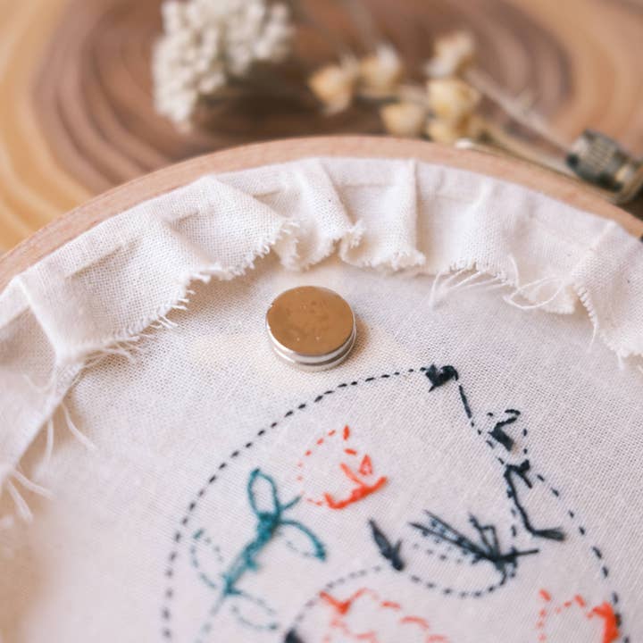 Justine Gilbuena - Wholesale Embroidery/Cross Stitch Supplies - Hummingbird Needle Minder ✦ with clear bag ✦2