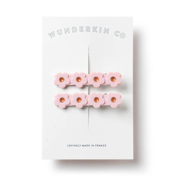 Clip Pack // Ballerina Flower Pigtail Set // WS for wholesale by Wunderkin Co.