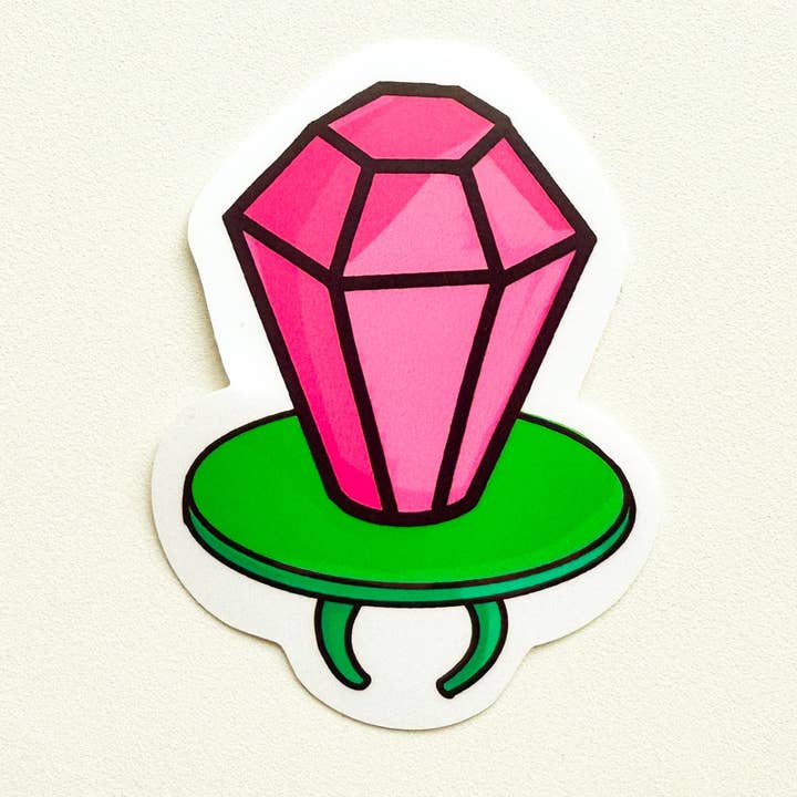 Stickers - The Lollipop Ring for wholesale by Les Tatoués