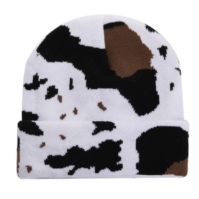 UNISHE - Wholesale Beanie - Women's - Cow Knit Western Beanie Hat MOQ 3pcs ZK369