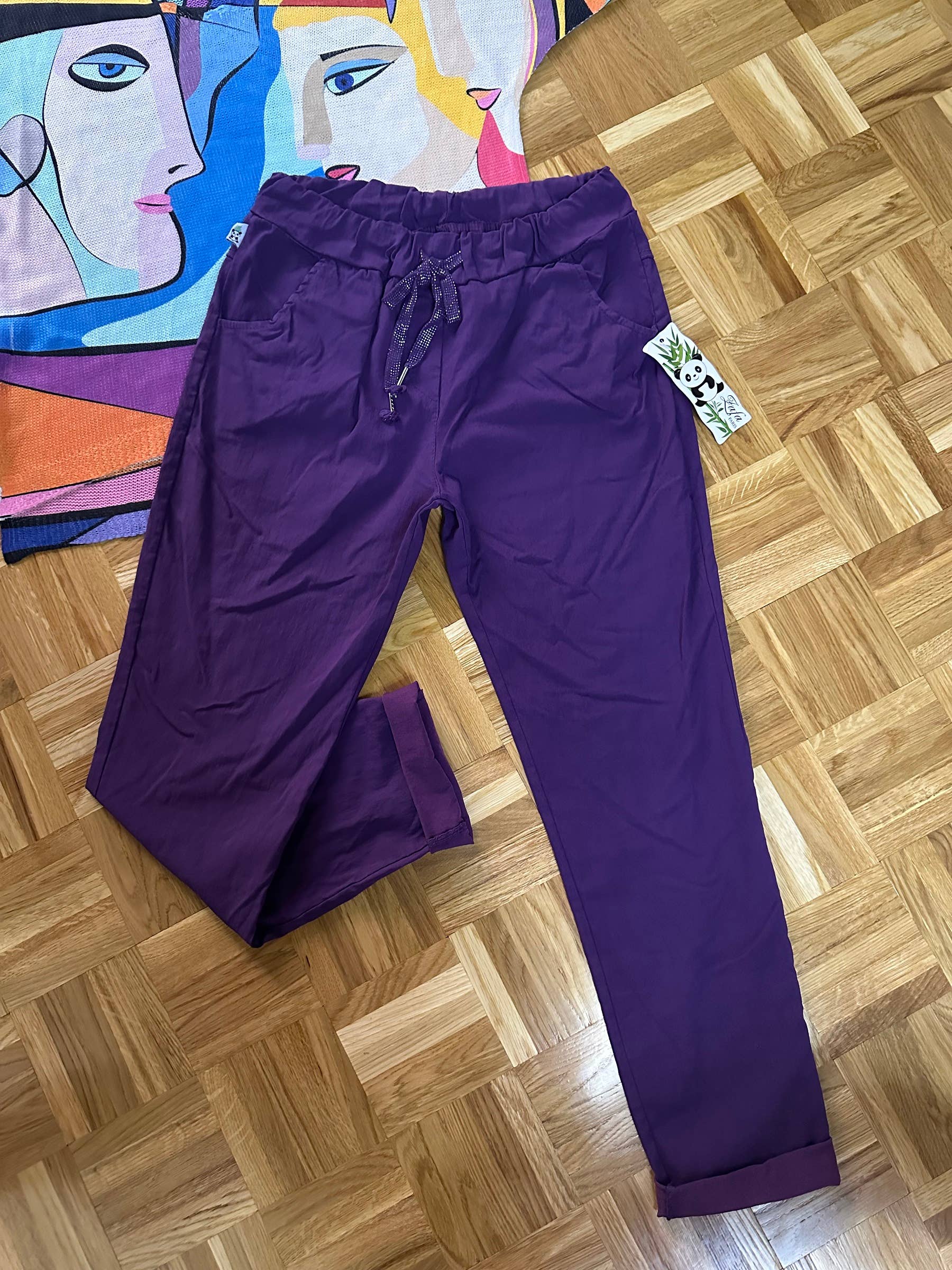 ZAFA PARIS - Wholesale Pants – Women's - 74FB0P002-PLUS size-pantajogg with pouch17