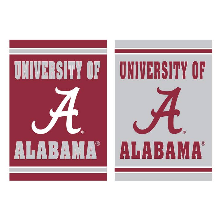 Evergreen Enterprises - Wholesale Flag - Embossed Suede Flag, House Size, University of Alabama