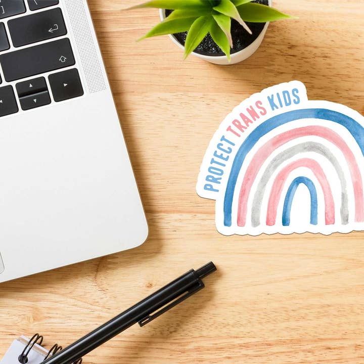 Adesivo Protect Trans Kids per la vendita all'ingrosso da parte di Shop Intaglio