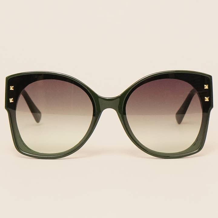 ASSORTED COLOR Sleek Modern Super Cat Eye Sunglasses for wholesale on Faire5