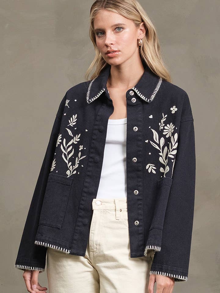 Veste Folk Brodée - RJ1075 pour la vente par RAISONNEL