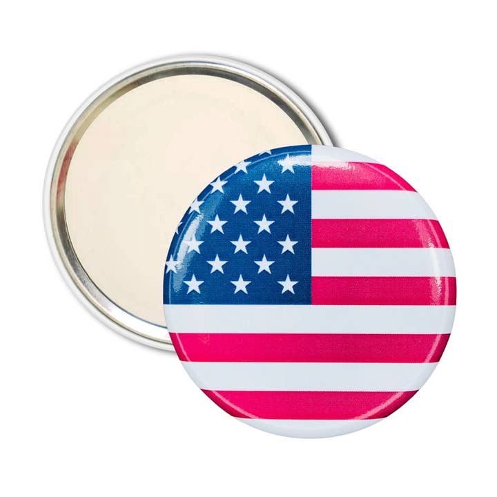Purse Mirror - Flag United States - USA for wholesale by Worldwide Souvenirs