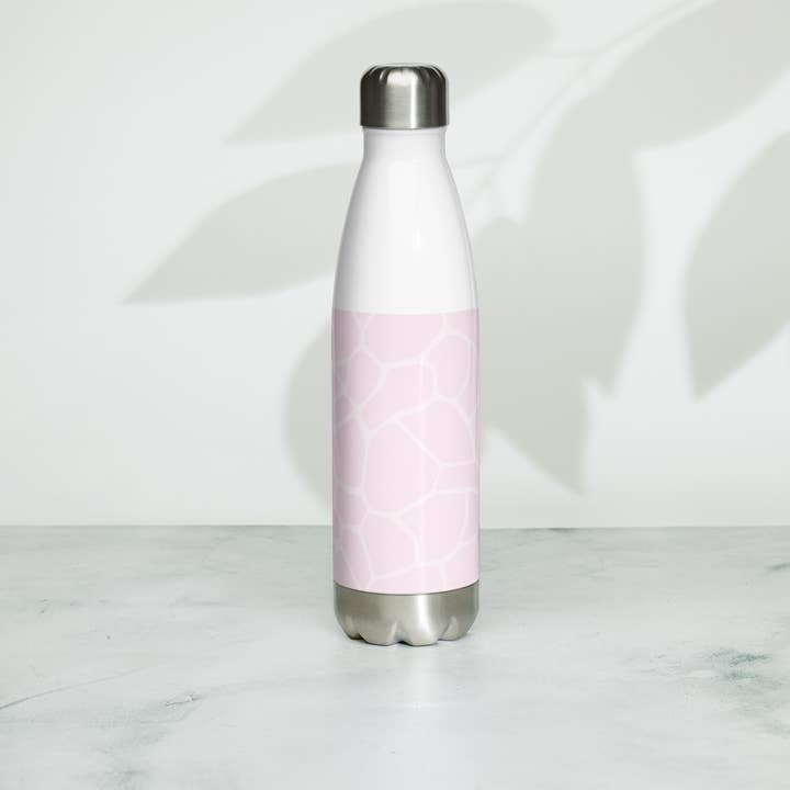 Leggybuddy – wholesale Water bottle – Giraffe Rosa - Stainless Steel Water Bottle