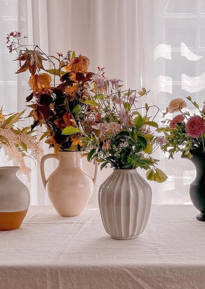 Cerámica Roca Caus - Vendita all'ingrosso Vasi - Vaso tradizionale in smalto ceramico con due manici5