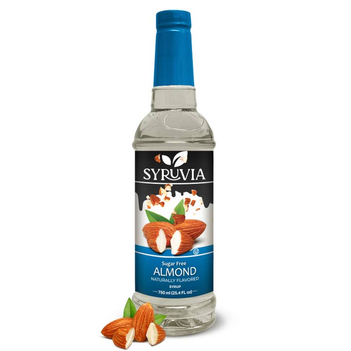 Sugar-Free Almond Syrup for wholesale by Syruvia